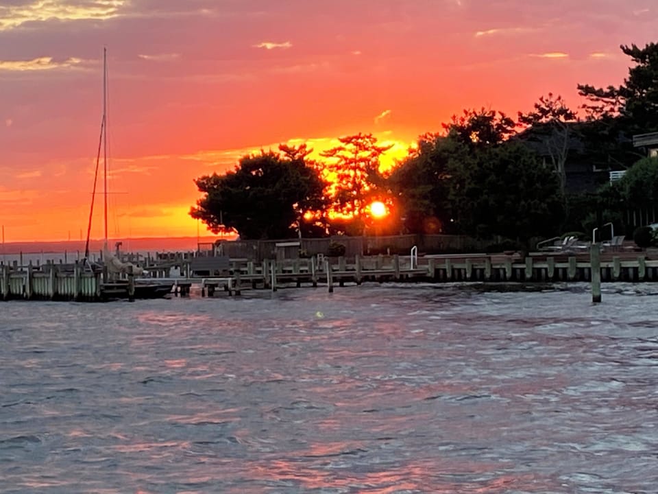 View from dock