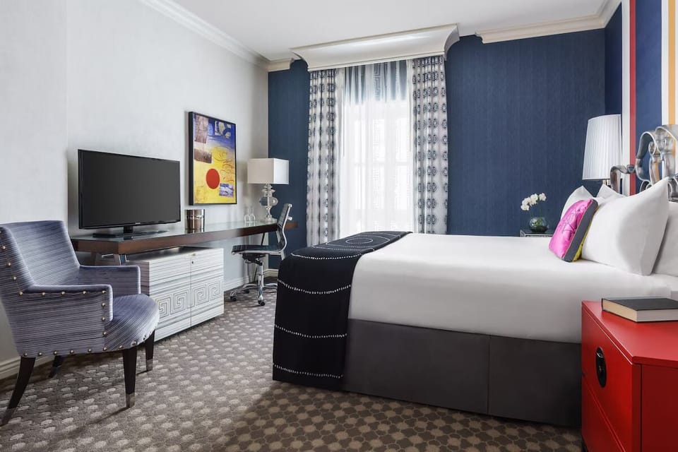 Relax after exploring with comfortable seating and easy in-room entertainment.