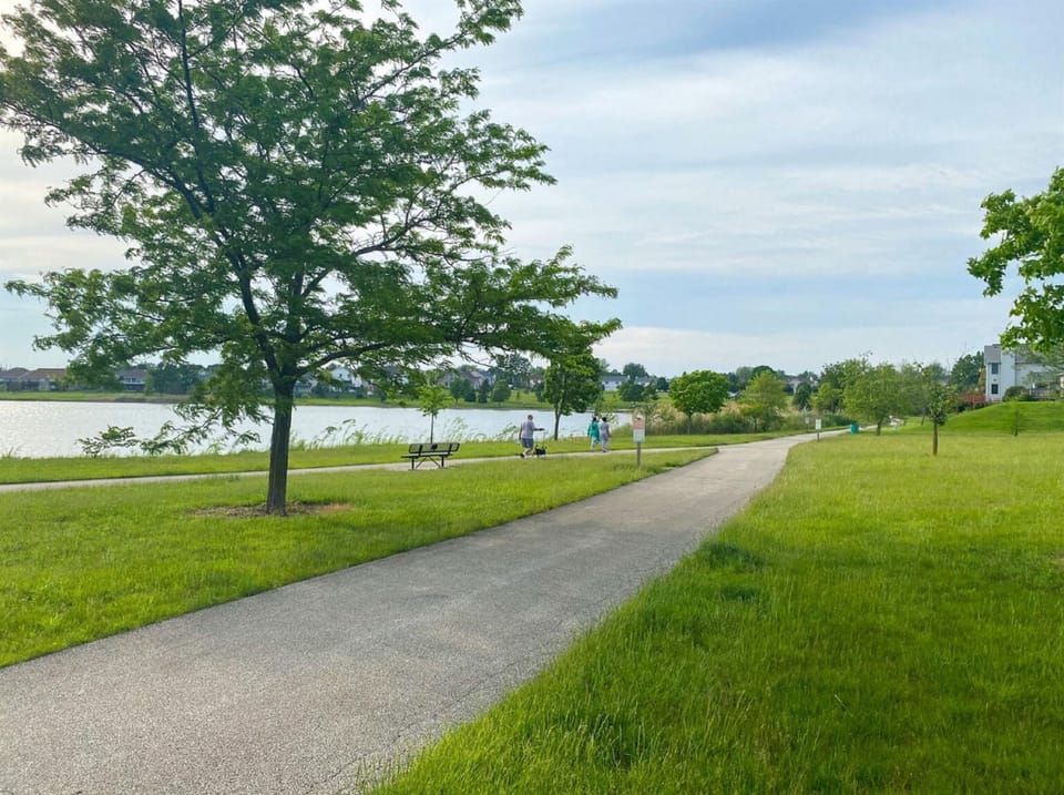 Walking Trail Around Lake