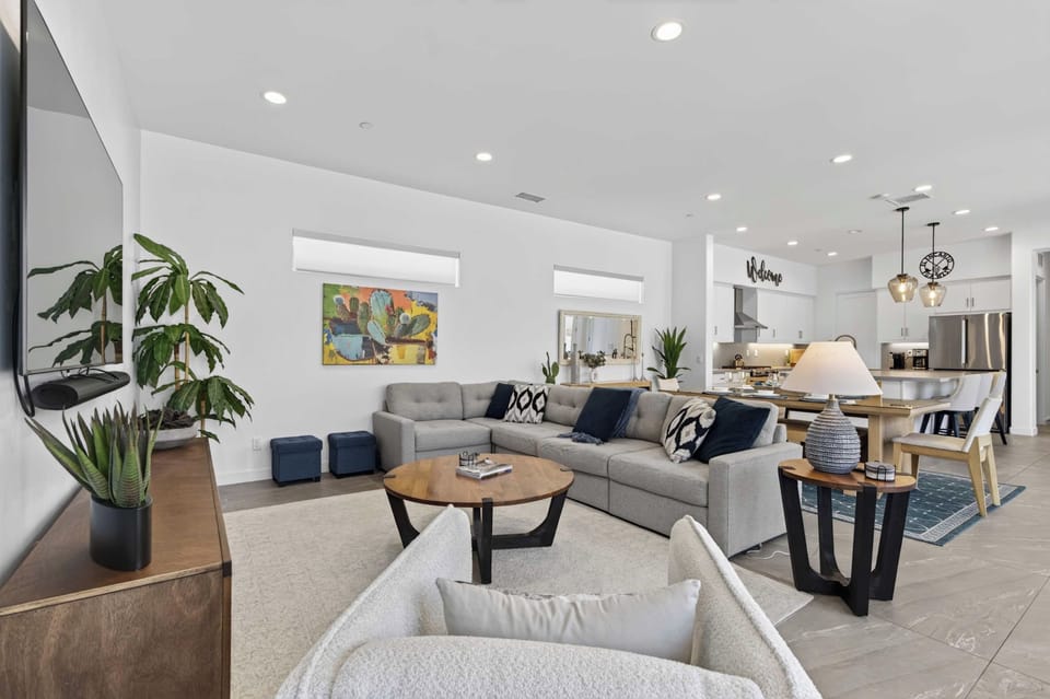 Spread Out & Relax in the Bright, Open Living Space