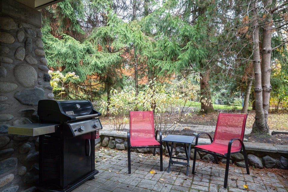 Fire up the BBQ and enjoy an outdoor meal on your private patio.