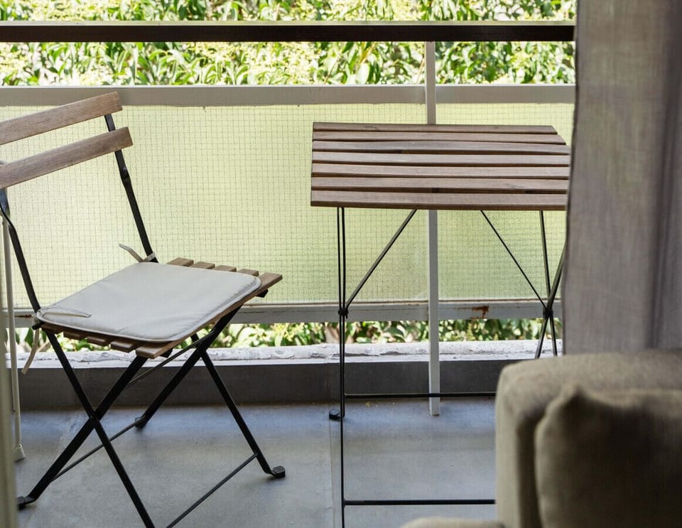 Enjoy the balcony!