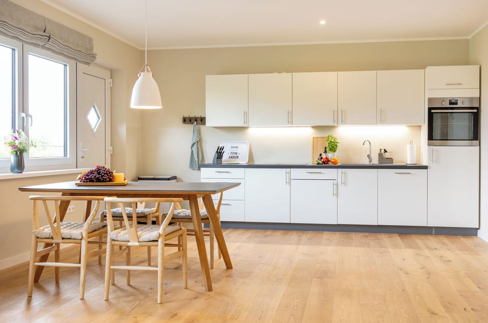 Apartment Nordkap in Wittdün/Amrum   Open-Plan Kitchen with dining table