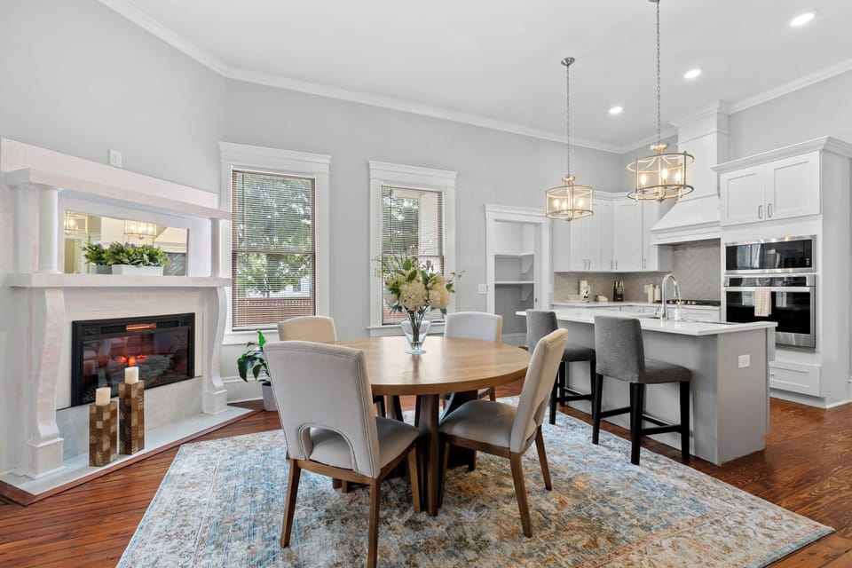 Dining room area