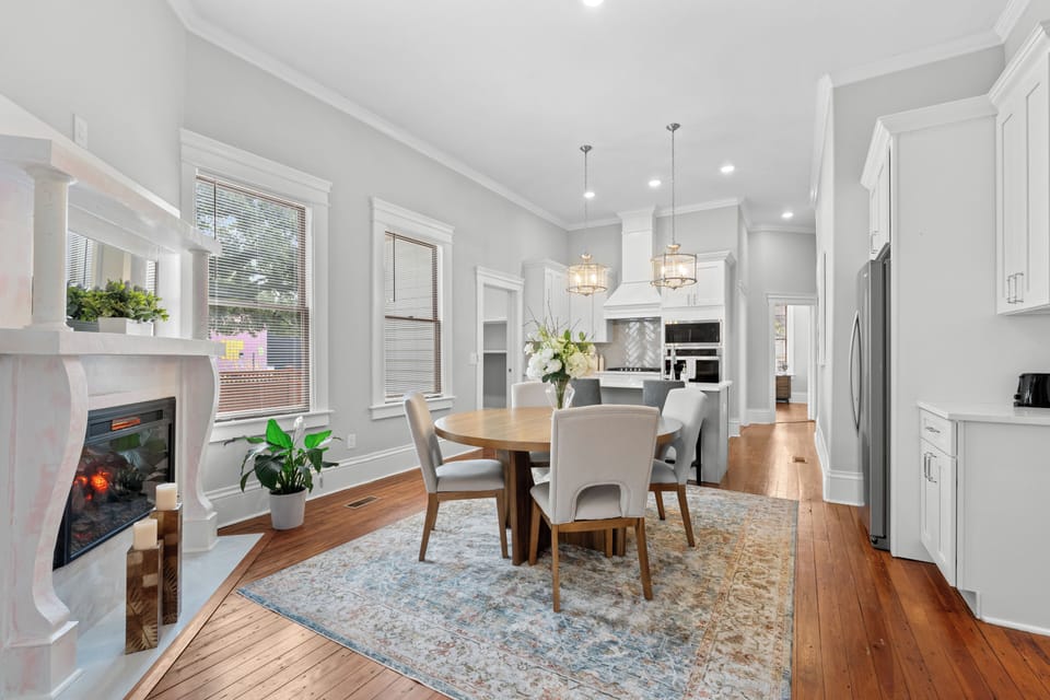 Dining room area
