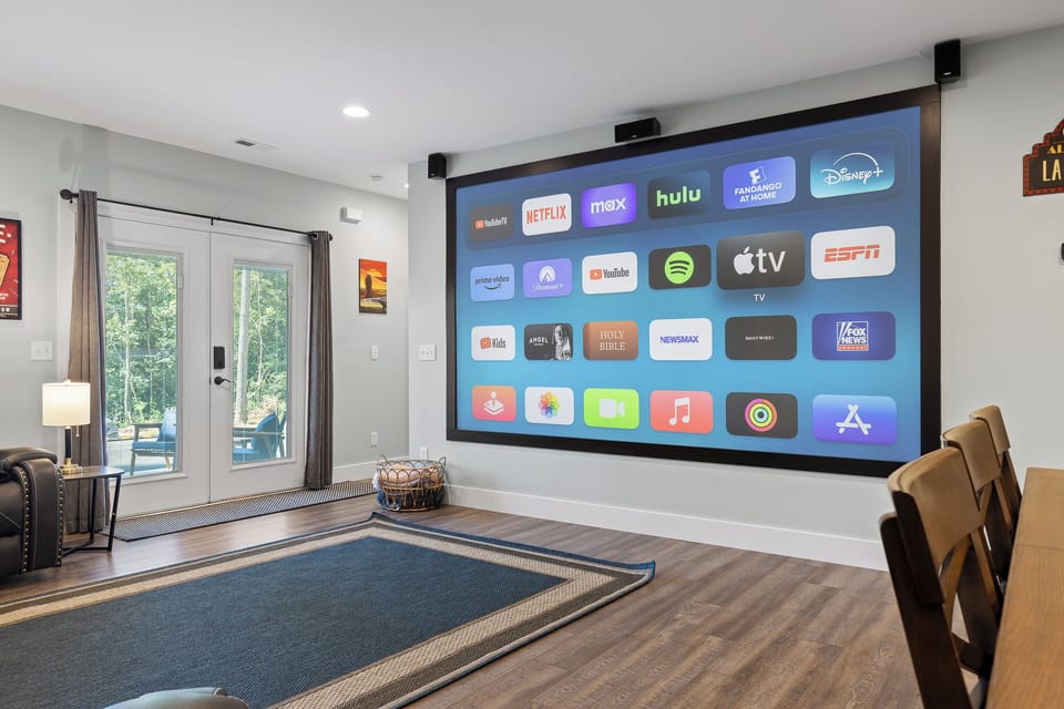 12 ft. Projector Screen/Movie Theater