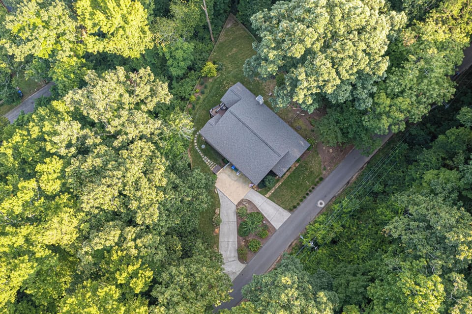 Aerial View of the Home