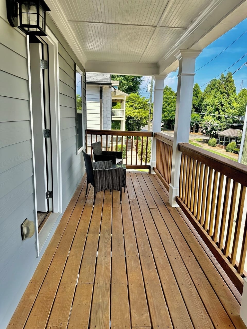 Top Floor balcony