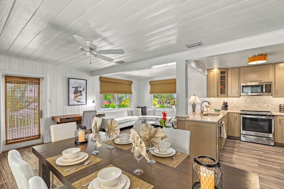 Gather for laughter-filled meals and easy mornings—this inviting space brings everyone together with room to dine, chat, and unwind in the heart of the home.