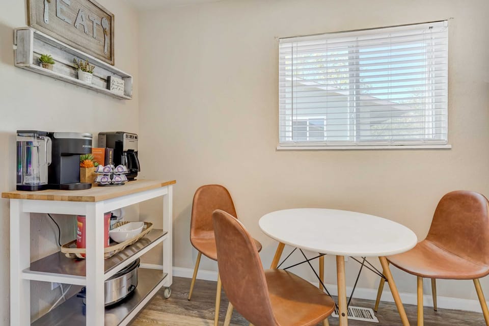 Coffee corner: where great ideas are brewed.