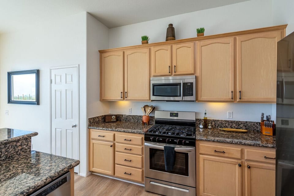 Open kitchen concept