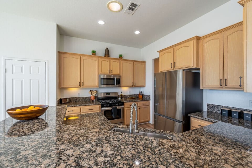 Open kitchen concept