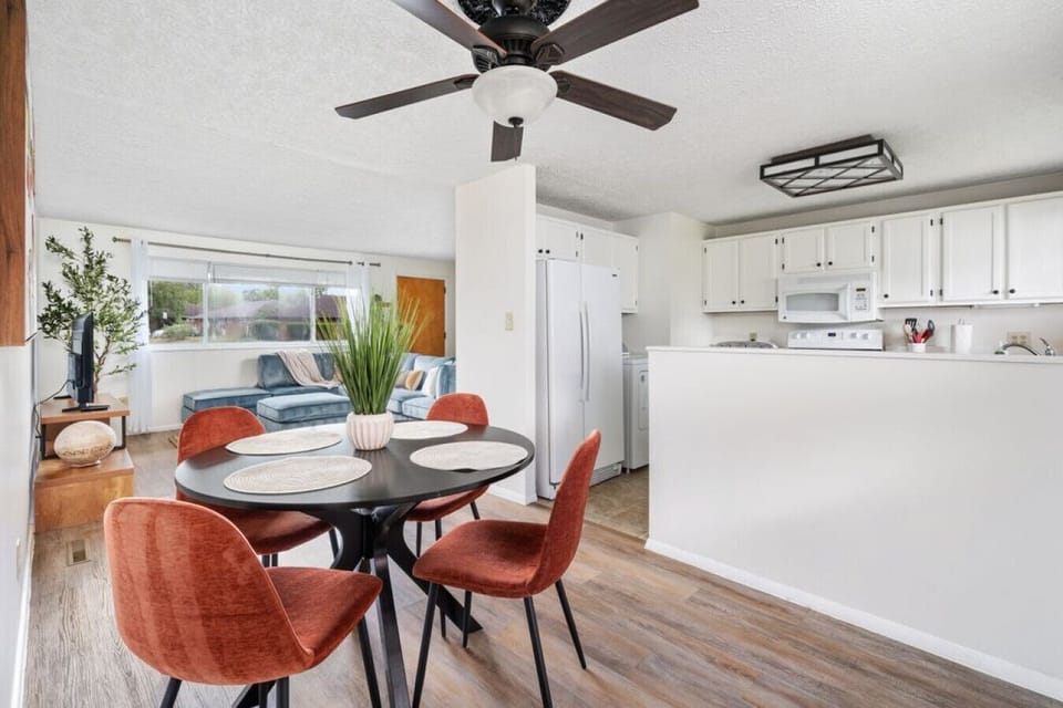 Dining Area Open to Living Room and Kitchen