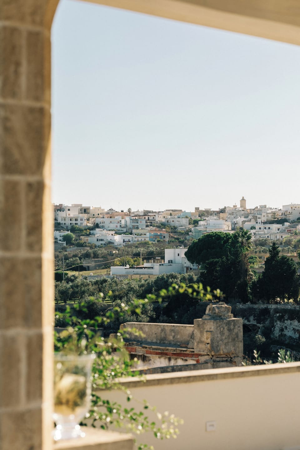 Scenic view of the village, offering a peaceful outlook.