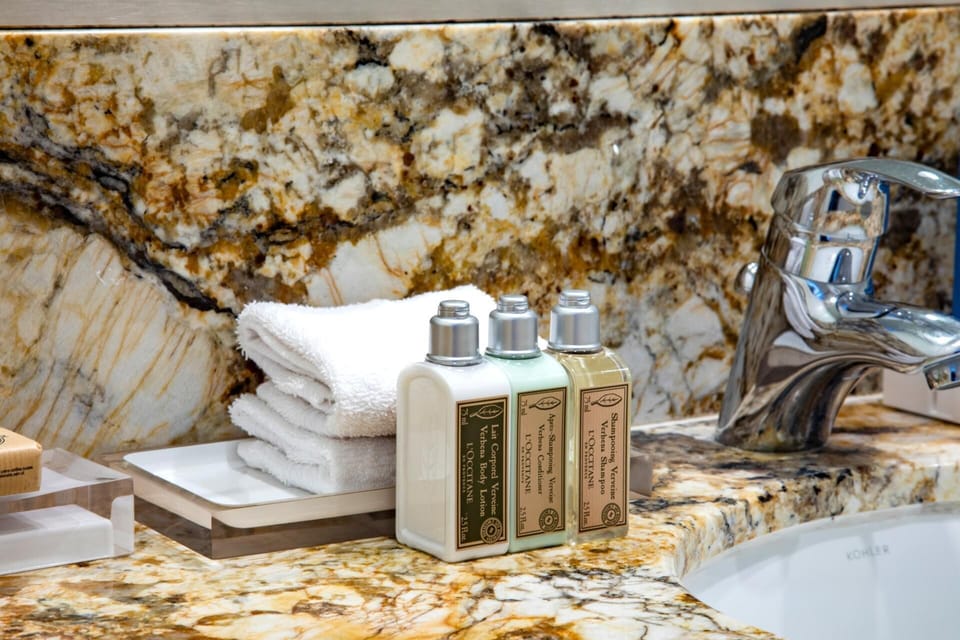 Details matter—L’Occitane toiletries and elegant styling bring spa-quality comfort to your stay    