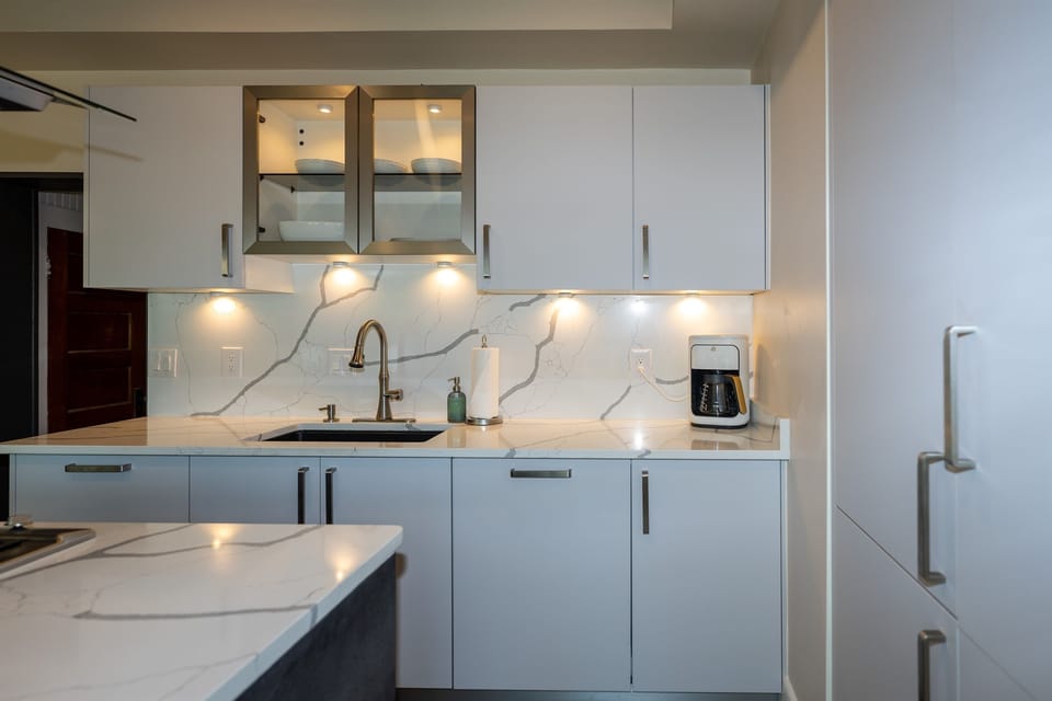 German Cabinetry and Quartz Counters