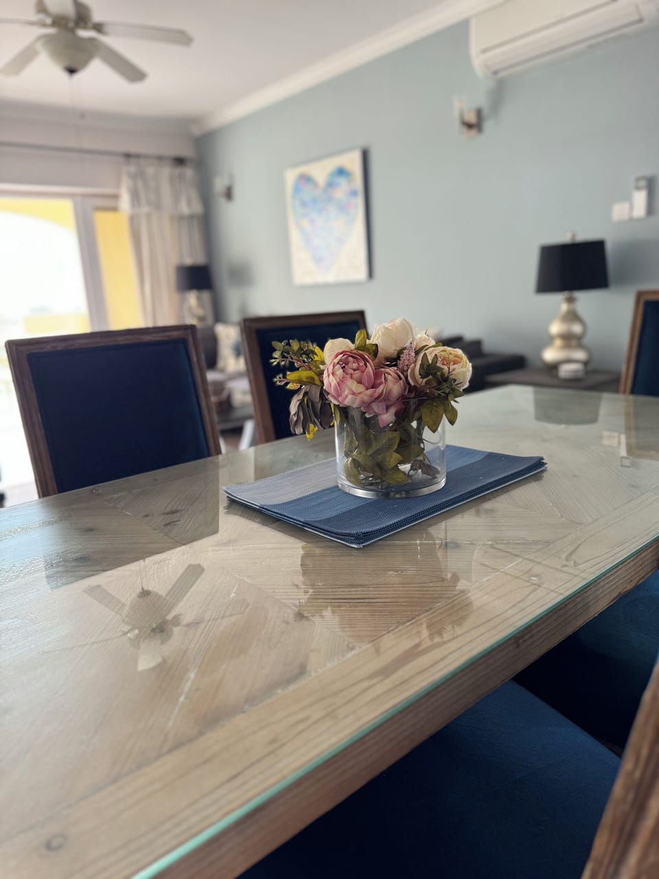 Dining table for 6.