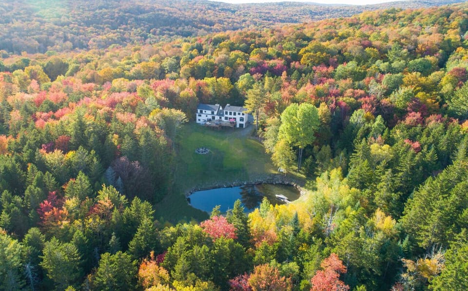 Arrive to your private pond with 5+ Acres