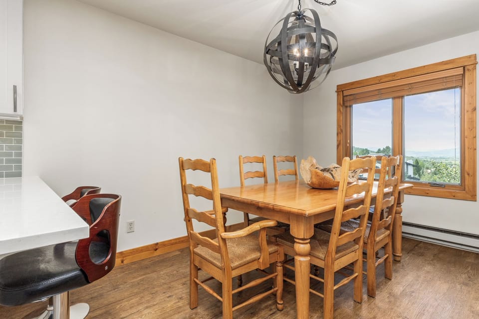 Dining Room adjacent to Living Room