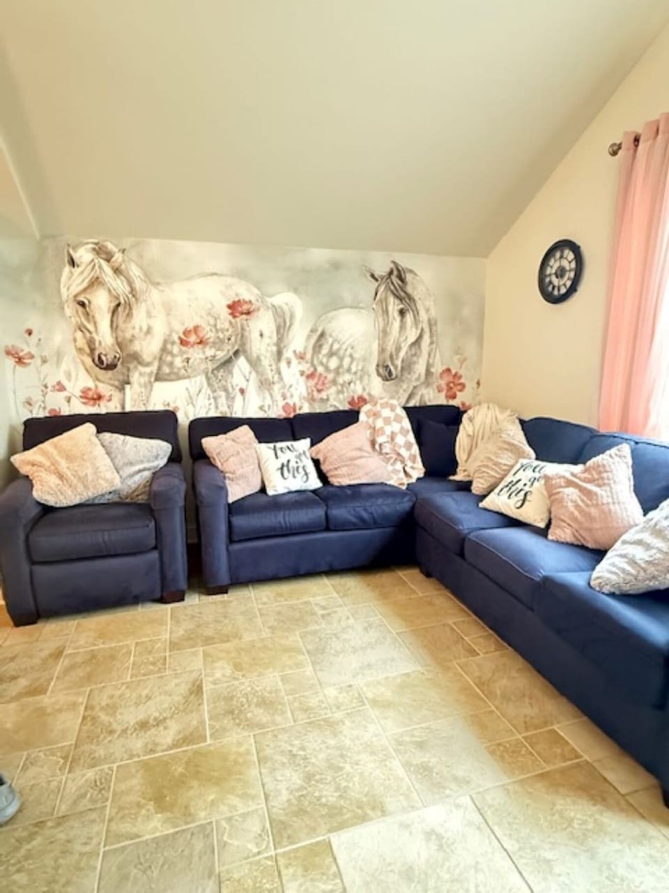 Front room with pull out Queen bed