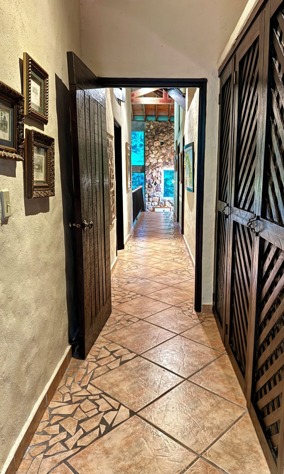 Hallway from Bedroom #1 towards downstairs