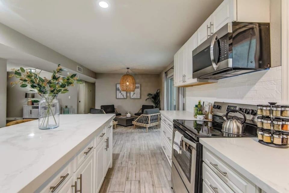 Our kitchen comes fully stocked to prepare anything you want.