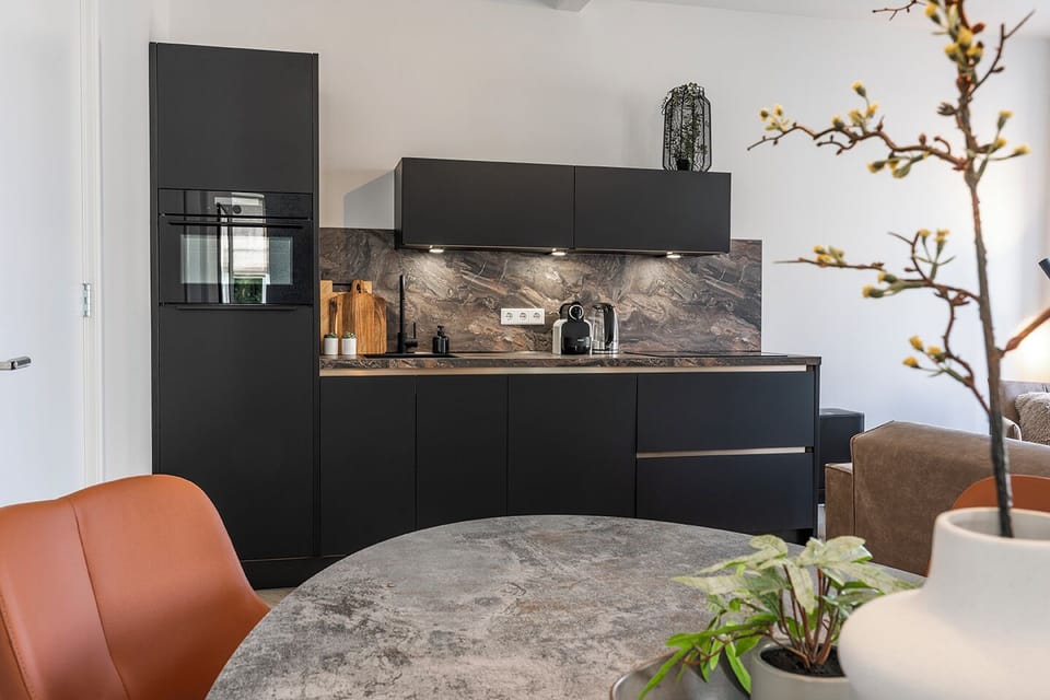 With modern appliances and a sleek design, cooking here feels like a luxury experience.