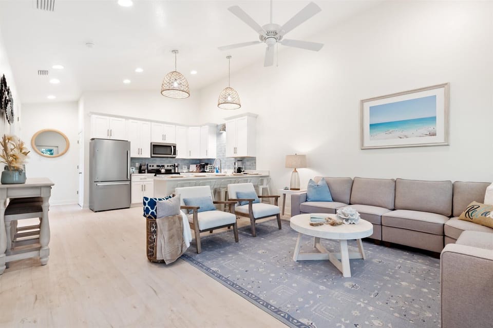 Inviting living area perfect for relaxing, playing games, and making memories together!