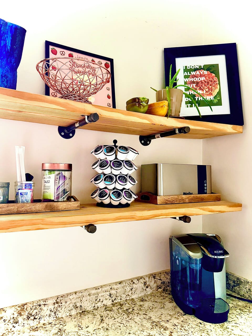 Coffee your way, anytime. Enjoy a Keurig with a variety of K-cups, a curated tea