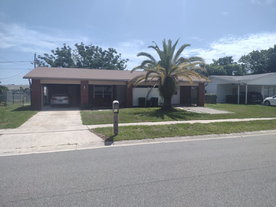 full view of property ( your unit b on right side of picture)