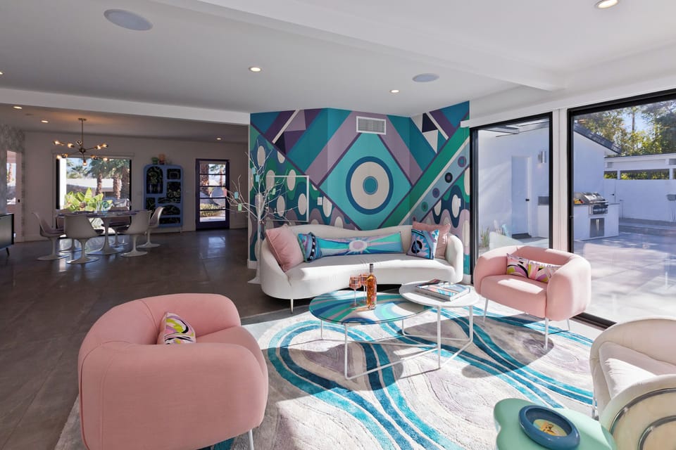 Open concept for entertaining 