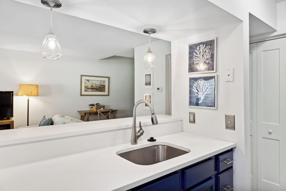 Brand new stainless appliances and quartz countertops