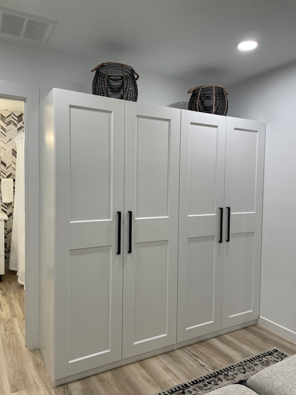 Wardrobe in Bedroom