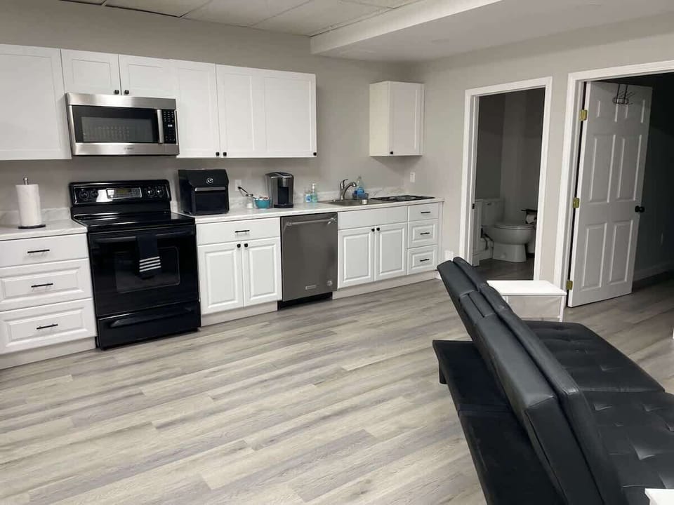 Open Concept Living Room and Kitchen