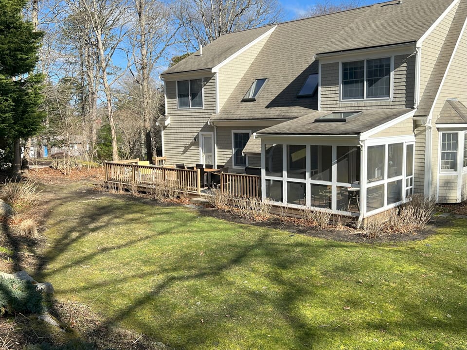Back - Screened Porch and Deck