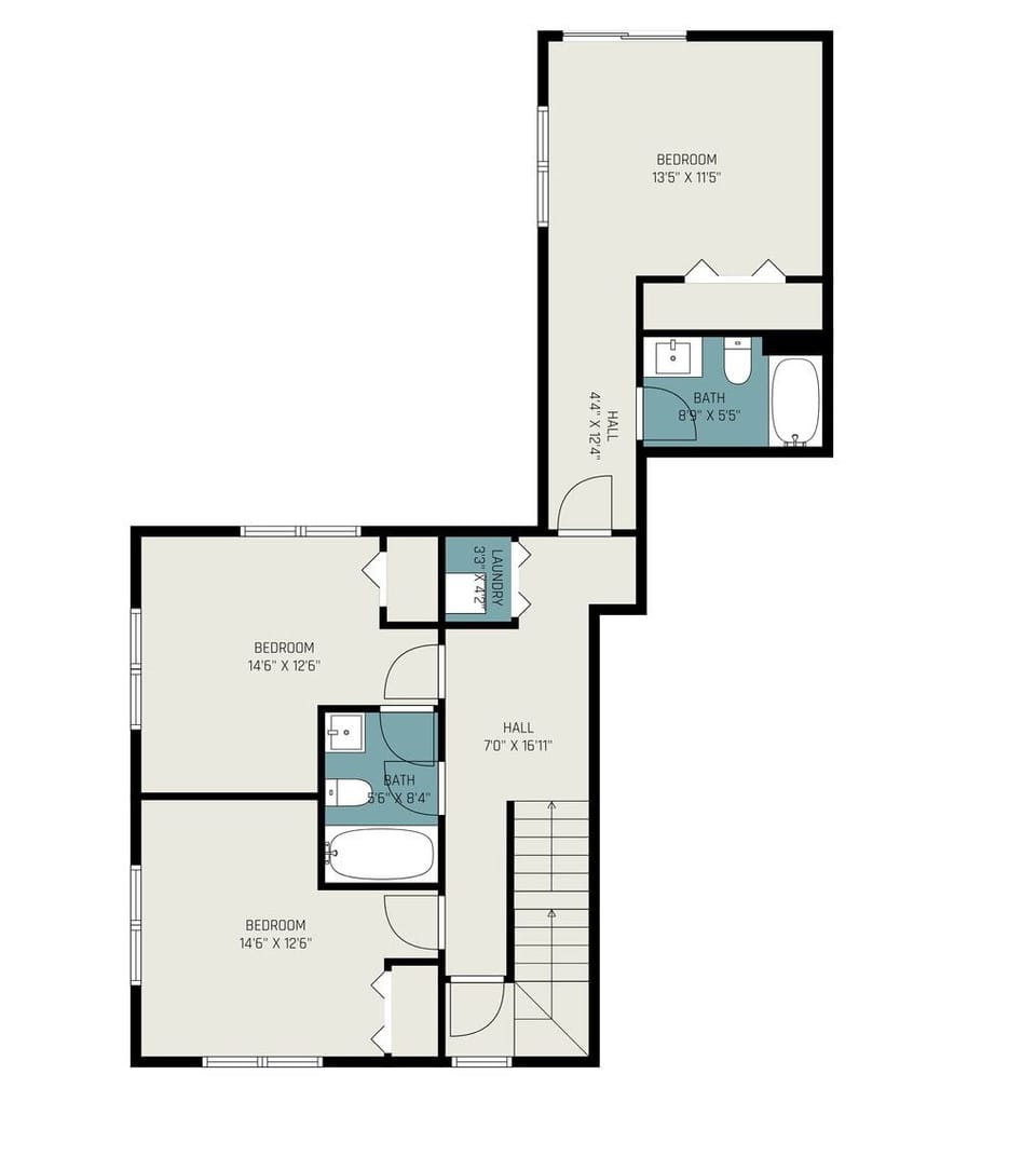 Second floor - Floor Plan
