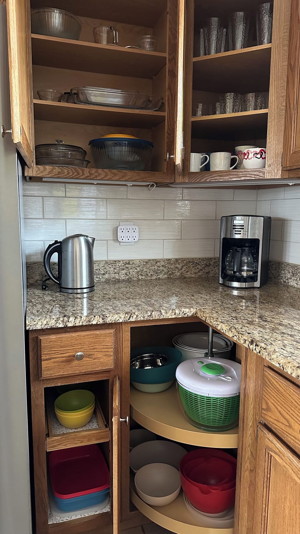 Part of the kitchen