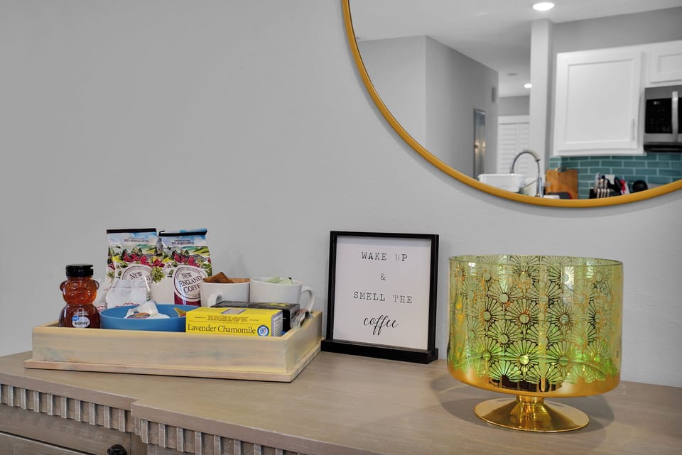 Coffee station, with all the essentials you need