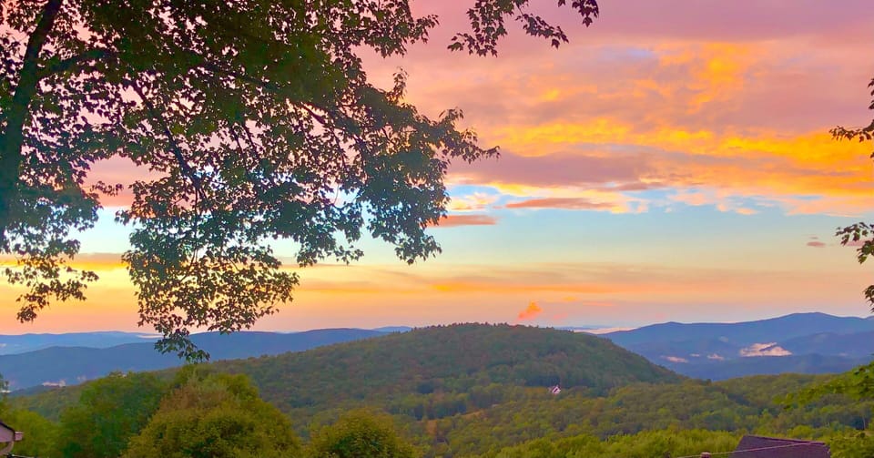 Take in the amazing sunsets