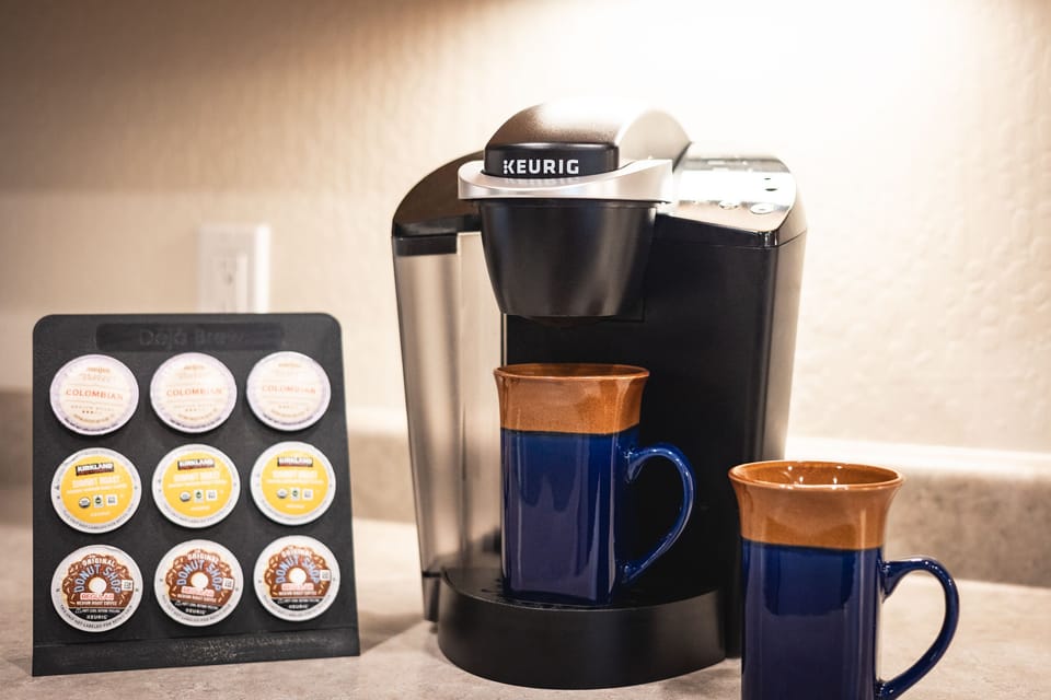 Coffee bar.