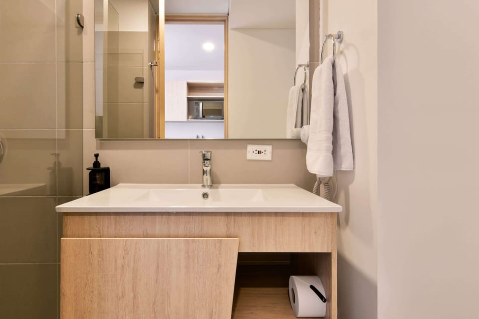 Equipped bathroom