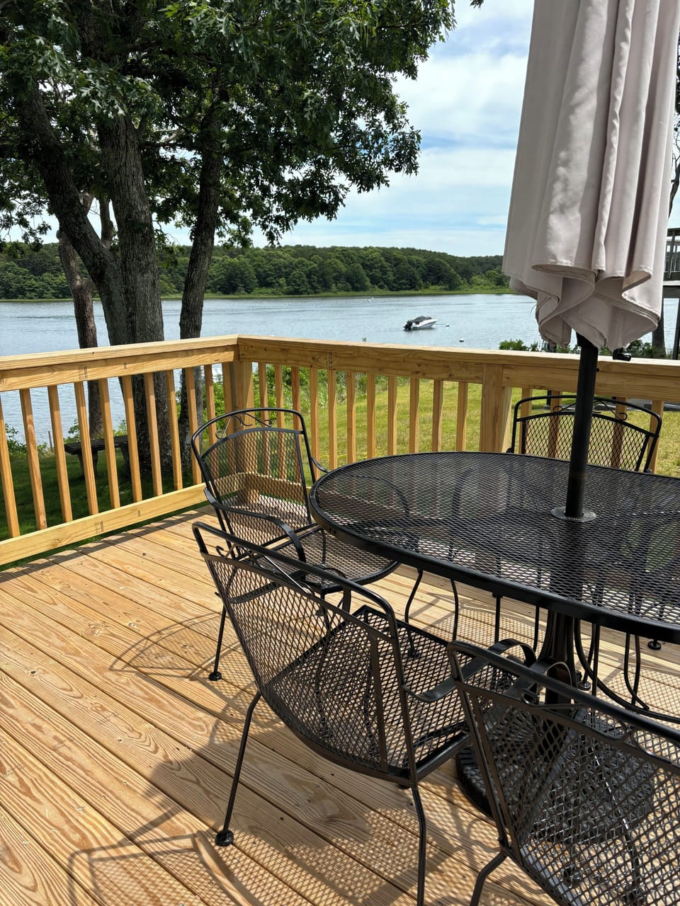 View from the side porch.