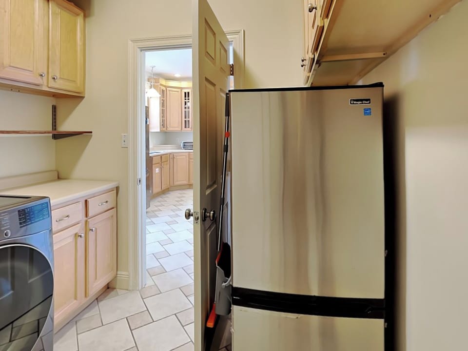 Laundry Room, First Floor - Extra Refrigerator
