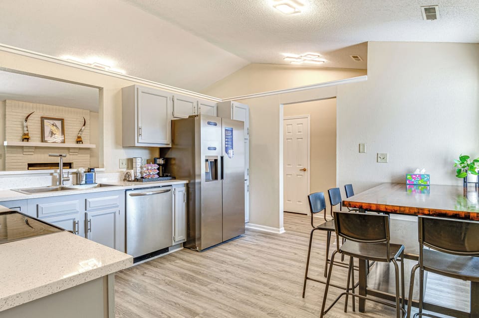 Kitchen | Central Air Conditioning | Single-Story Home