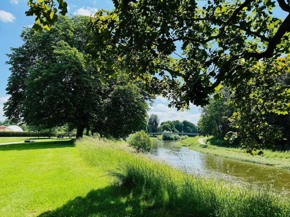 Along White Elster river