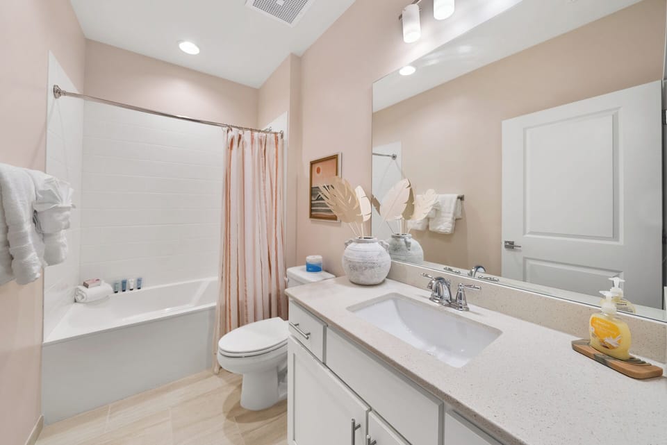 Hall bath