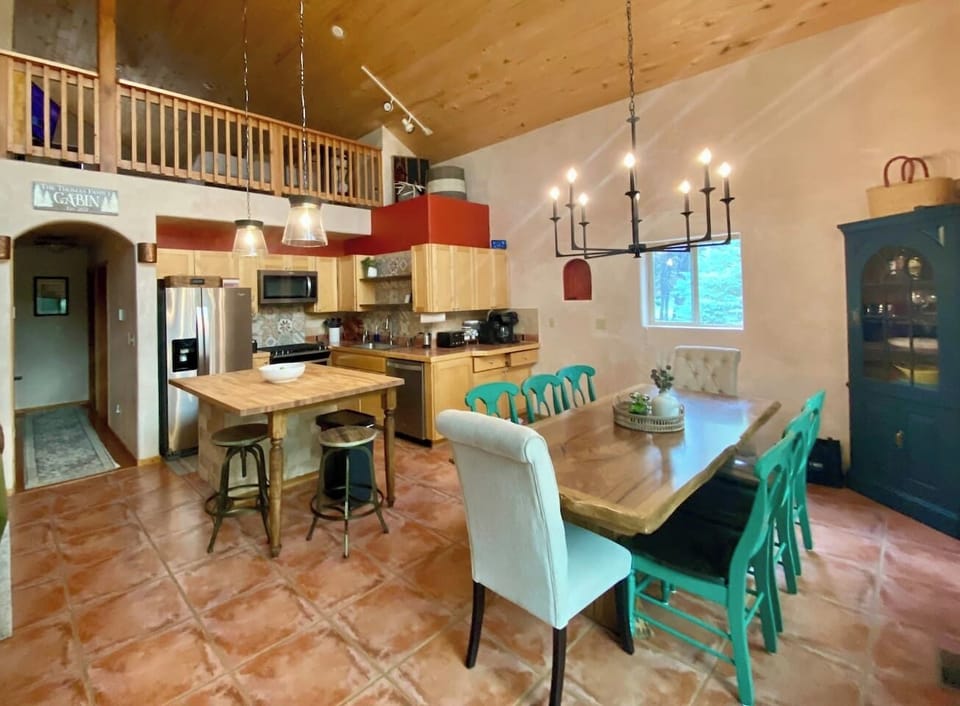 Fully stocked kitchen