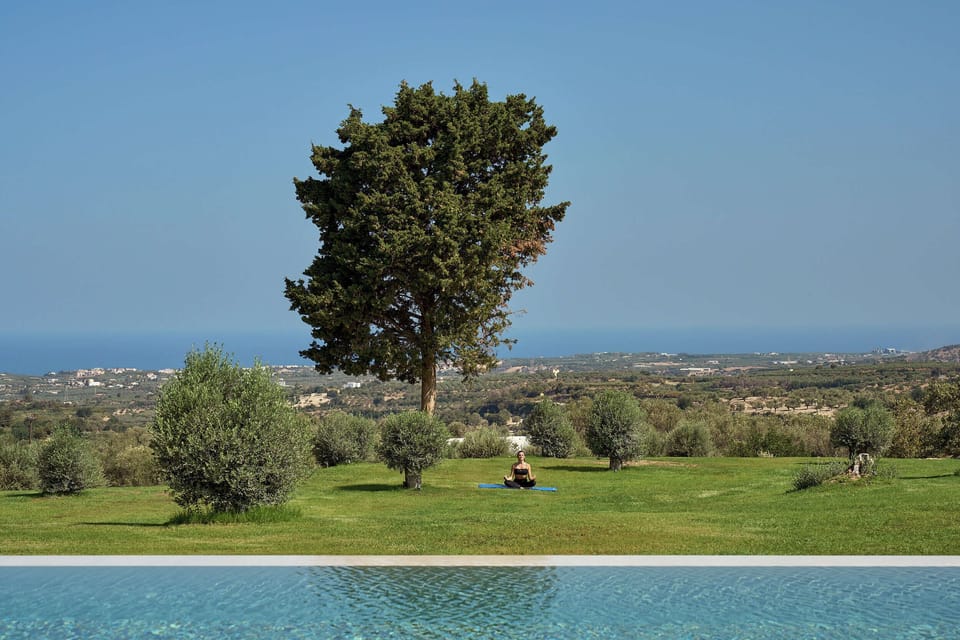 Embrace the serenity of the villa, offering a tranquil haven.