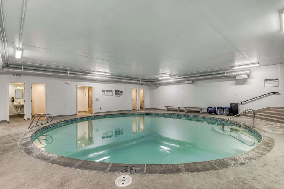 Take a refreshing plunge! Our indoor heated pool is ready for you to enjoy a relaxing swim during your coastal getaway.