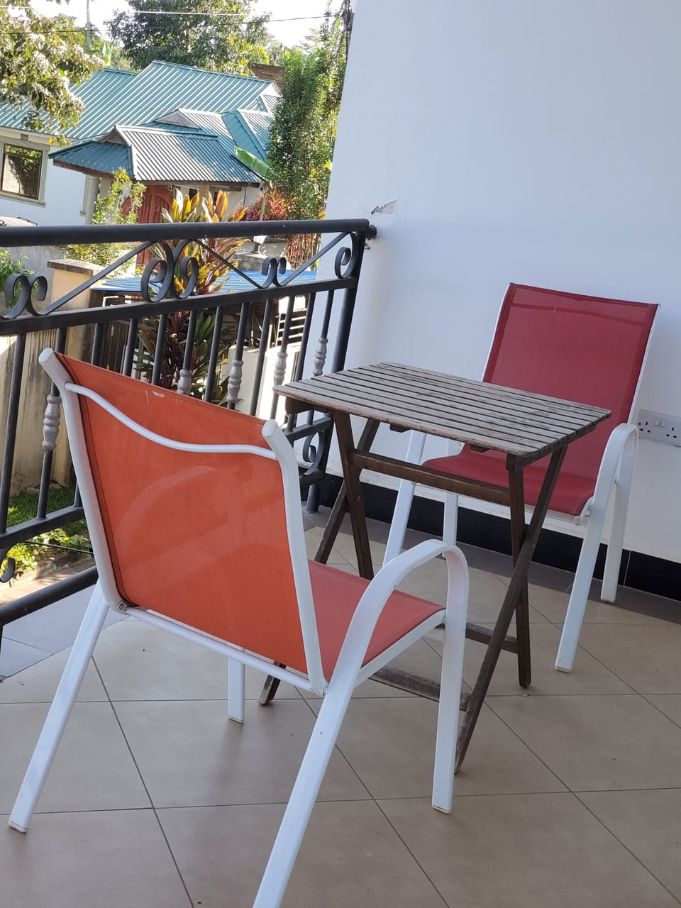 Balcony area